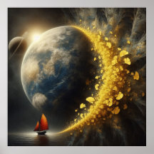 Resumen, moderno, Poster, Poster de arte