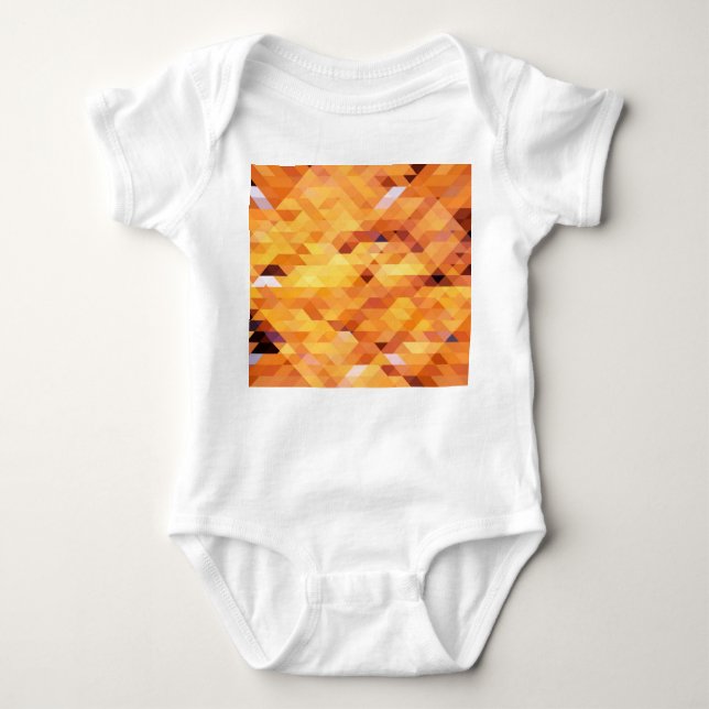 Resumen multicolor, mosaico de polos bajos. (Anverso)