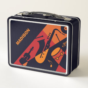 Resumen Music nombre personalizado cajas de almuer
