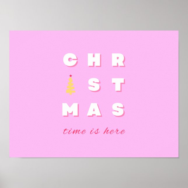 Resumen Navidades retro adormidera de decoración d (Frente)