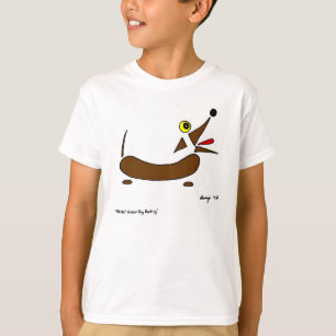 Resumen Niños de Perro Wiener Camiseta de ropa est