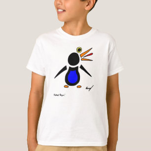 Resumen Niños pingüinos camiseta básica