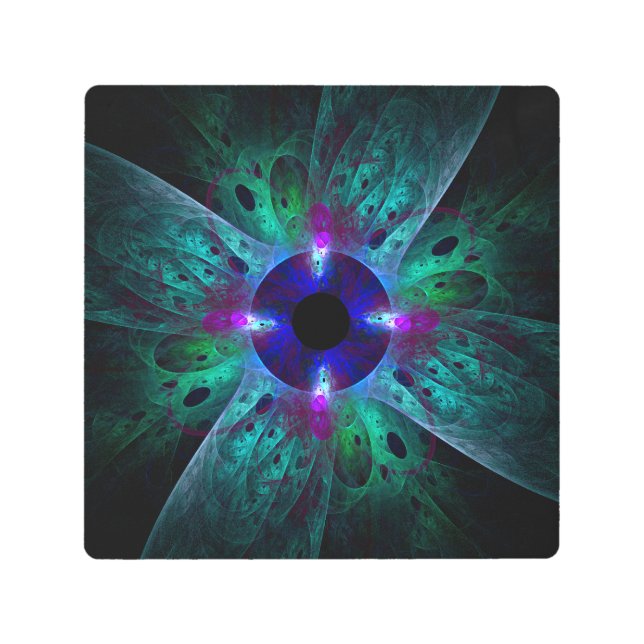 Resumen ocular arte mural Metalizado (Anverso)