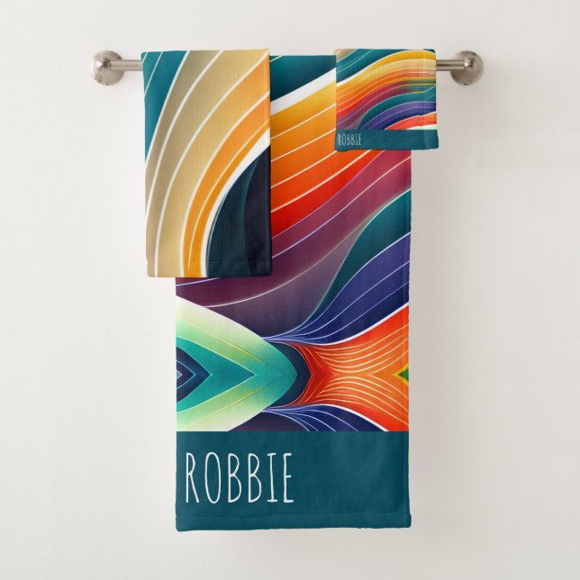 Resumen Olas oceánicas patrón arcoiris (In situ)