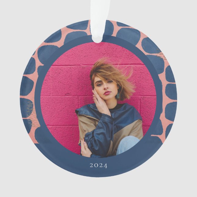 Resumen Ornamento de fotos del patrón de Modish (Anverso)