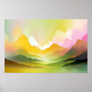Resumen Paisaje Naturaleza Panorámica Fondo Arte