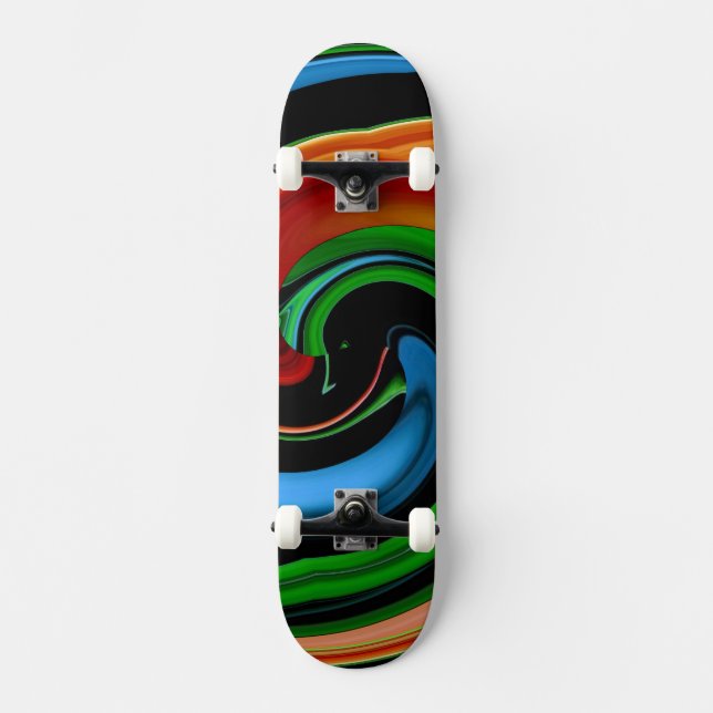 Resumen Personalizado arcoiris con patineta fronta (Anverso)