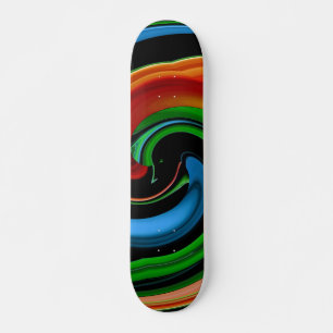Resumen Personalizado arcoiris con patineta fronta