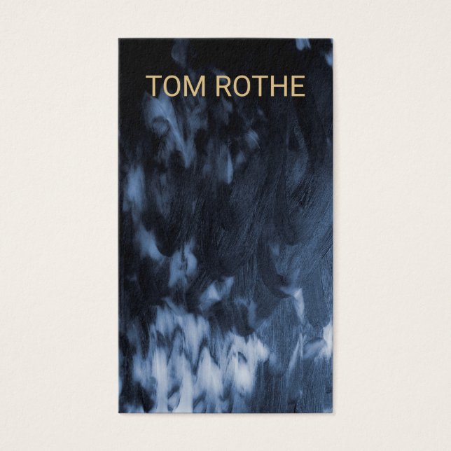 Resumen pintado de blanco negro moderno de Guay (Frente)