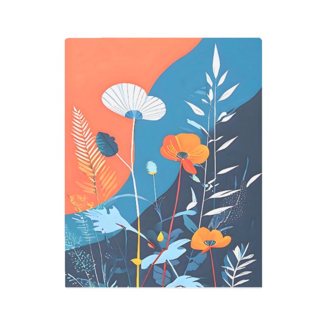 Resumen Poster Vivid Blooms (Anverso)