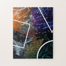 Resumen: Rompecabezas del arte matemático