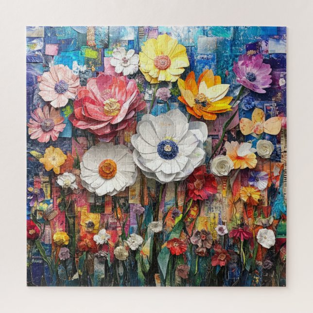 Resumen Rompecabezas florales (Vertical)