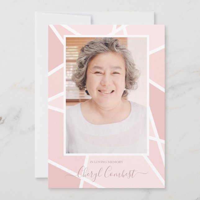 Resumen Rosa En Funeral De Memoria Amada (Anverso)