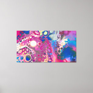 Resumen rosa, morado, azul del arte moderno