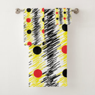 Resumen Scribble Polka Dot Pattern