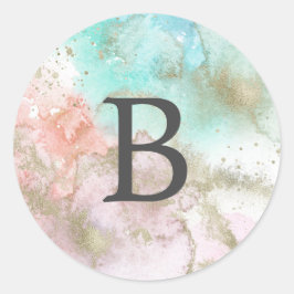 Resumen Sellos para sobres de monograma de verano 