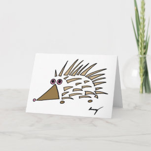 Resumen Tarjeta de felicitación de Hedgehog