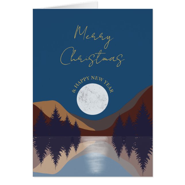 Resumen Tarjeta de Navidades de la Luna Forestal d (Frente)