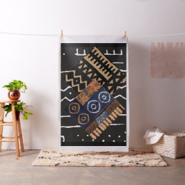 Resumen, tela de barro tribal de la selva africana