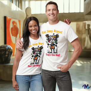 Resumen Vibrante Panda Gráfica Camiseta