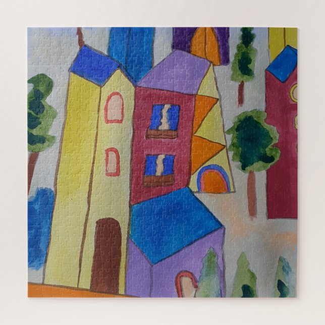 Resumen Villa de verano rompecabezas (Vertical)