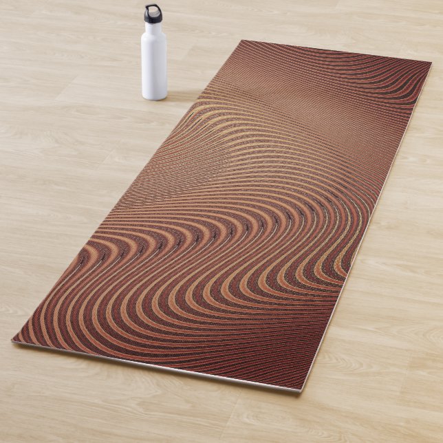Resumen Wavy Yoga Mat Brown (In situ)