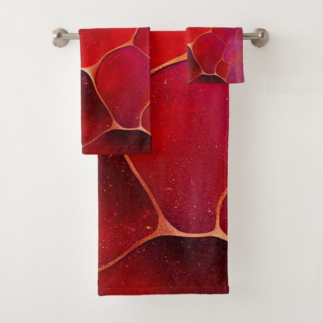 Resumen web de oro sobre violeta, púrpura y magent (In situ)