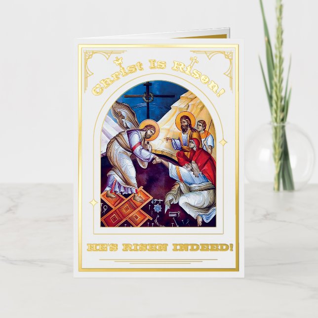 Resurrección De La Pascua Ortodoxa De Cristo (Anverso)