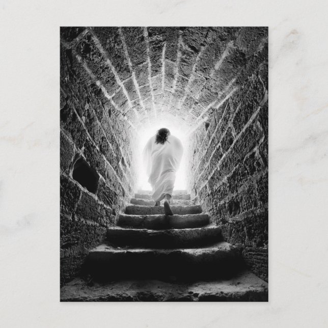 Resurrección de la postal de Jesucristo (Anverso)
