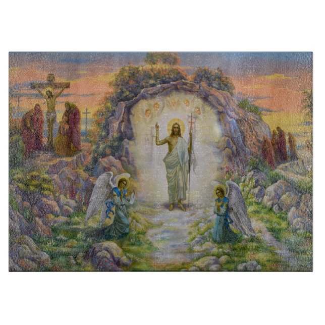 Resurrección de la tabla de corte de Jesús (Anverso)