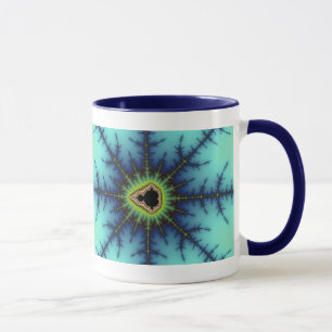 Retículos - taza del fractal