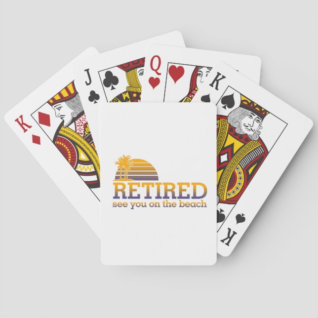 Retirada Nos Veremos En Las Cartas De Juego De La  (Reverso)
