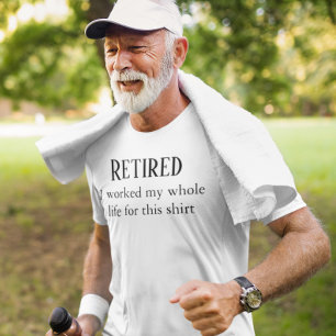 Retirada Trabajé toda mi vida por esta camiseta