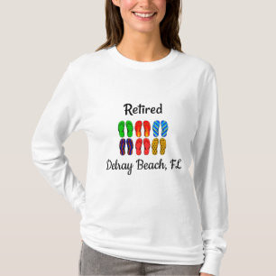 Retirado - Delray Beach, FL, camiseta