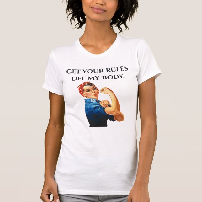 RETIRAR SUS REGLAS DE LA Camiseta de Derechos de l (Anverso)