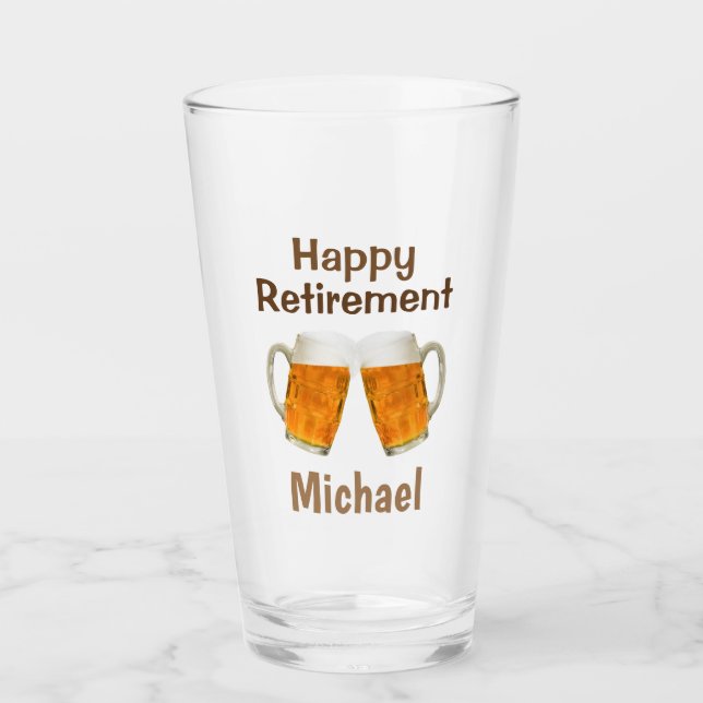 Retirement Happy Cheer Custom Name (Anverso)