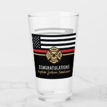 Retiro de la retirada de los bomberos: felicitacio