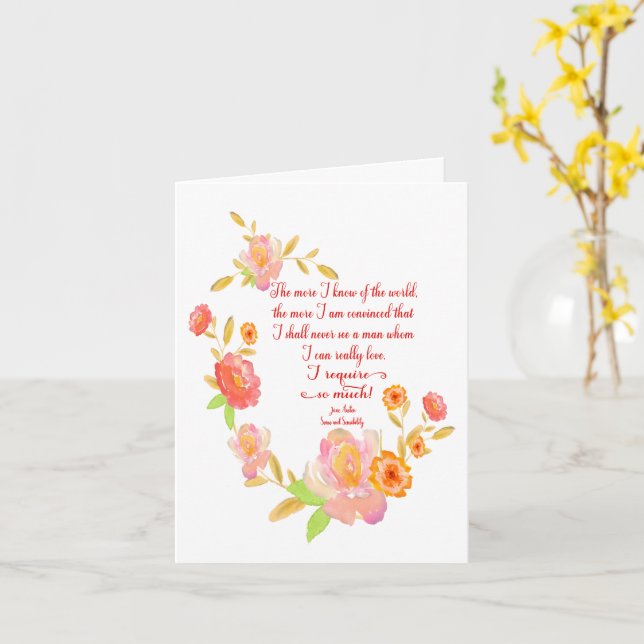 Reto Tanta Tarjeta De Oferta De Sentido Y Sensibil (flor amarilla)