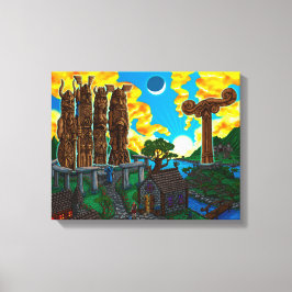 Retorno de los dioses - Impresión de lienzo