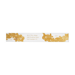 Retorno predireccionado de rococo Gold Ornament