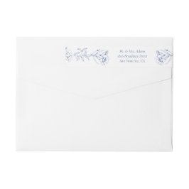 Retorno predirigido del victoriano botánico azul