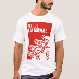 retour una camiseta del normale 1 del la