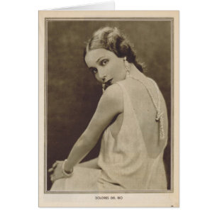 Retrato 1930 del vintage de Dolores Del Río