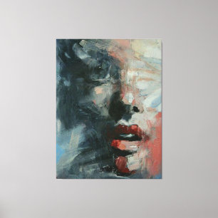 retrato, abstracción, acuarela, arte, arte moderno