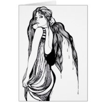 Retrato adolescente del pelo largo