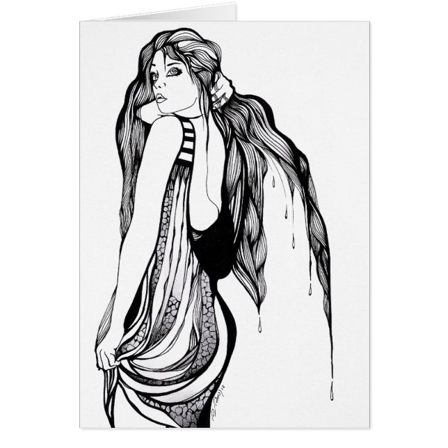 Retrato adolescente del pelo largo (Frente)