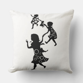 Retrato artístico arrojar almohada