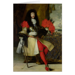 Retrato asentado de Louis XIV después de 1670