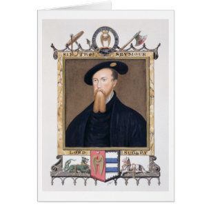 Retrato de 1508-49) 1ros barones de Thomas Seymour