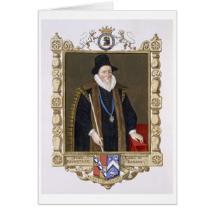 Retrato de 1536-1608) 1ros barones de Thomas